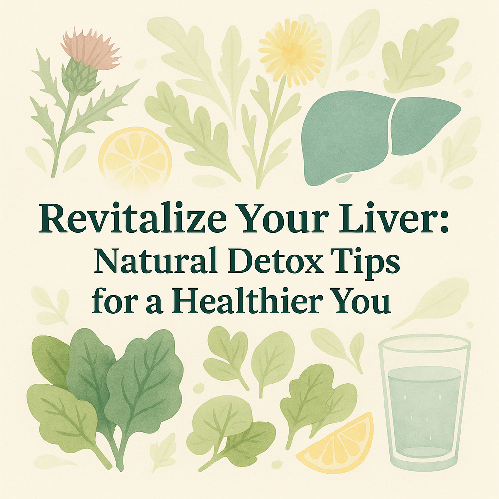 The Ultimate Guide to Natural Liver Detox: Top Herbs, Lifestyle Tips & Holistic Methods for a Healthier You