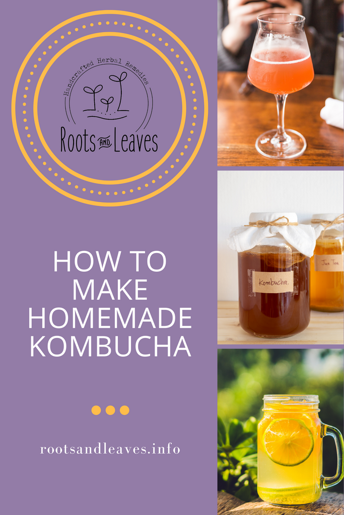 3 easy steps to homemade kombucha