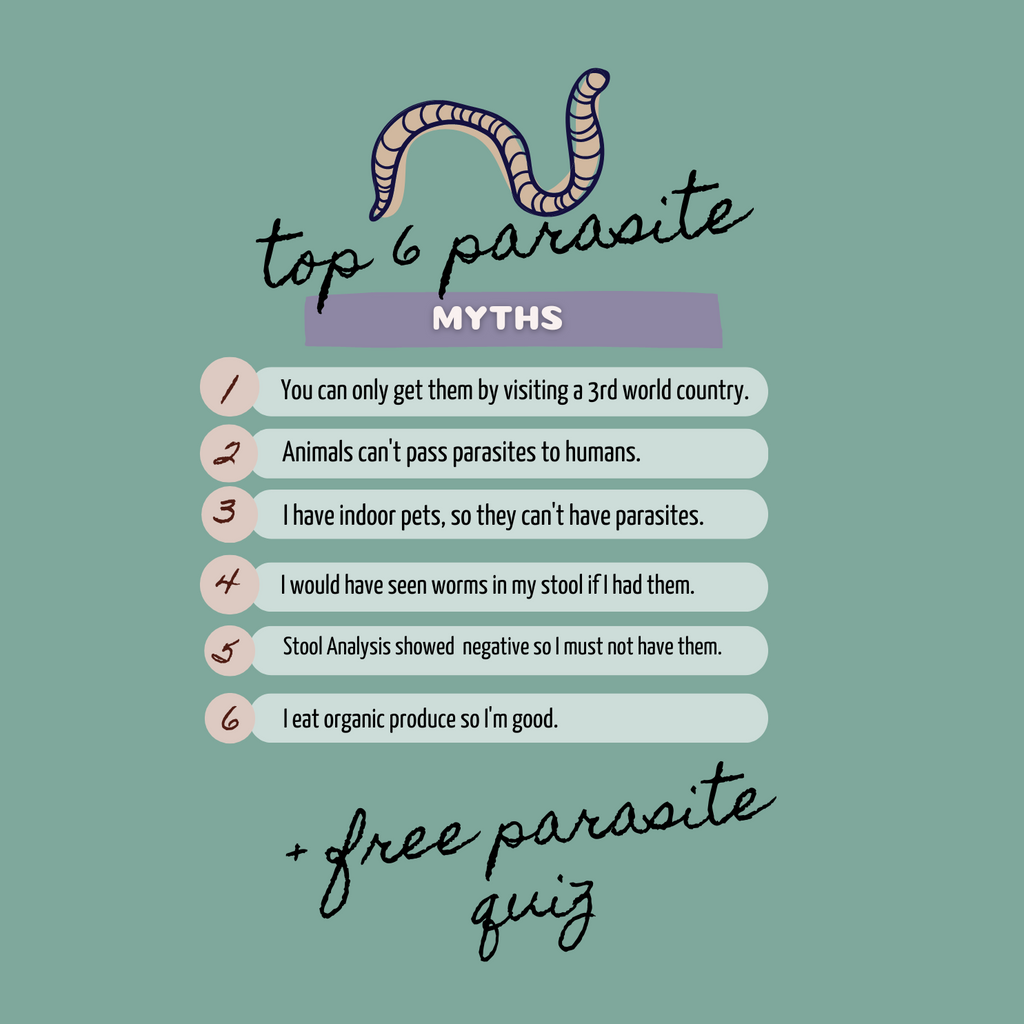 Top 6 Parasite Myths + Free Parasite Quiz & Course